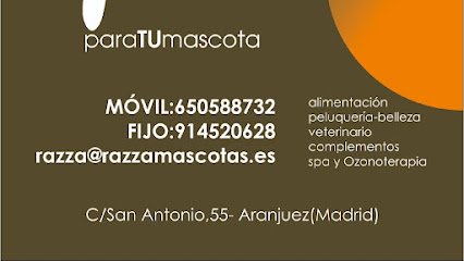 RAZZA para tu mascota en Aranjuez