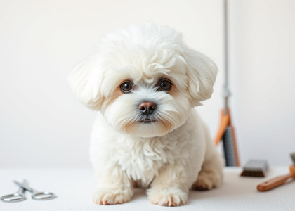 corte de pelo en verano para bichon maltes