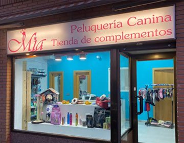 Peluqueria perros Mia cerca de Torreón de la Calzada